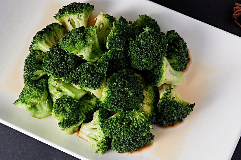 白灼西蓝花图片