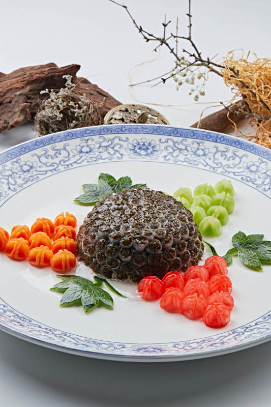 制作精美的艺术凉菜图片