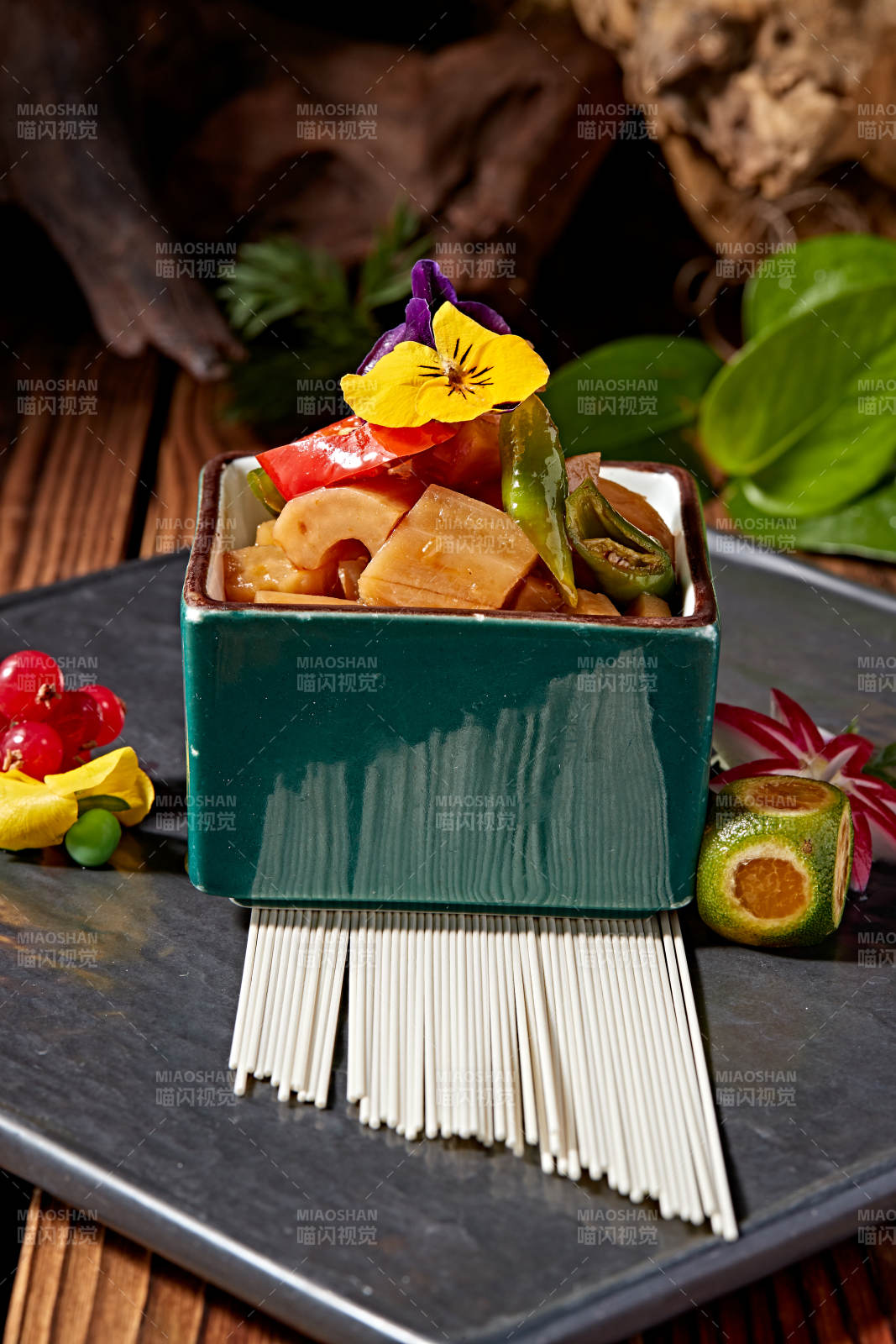 小菜凉菜酸辣藕块图片