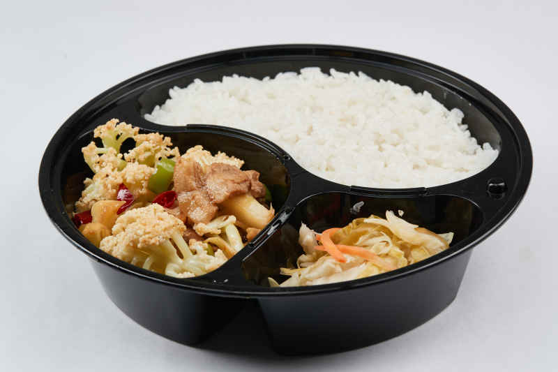 外卖简餐盒饭图片