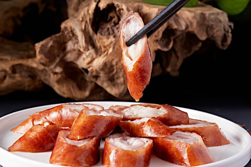 港式茶餐脆皮猪大肠图片