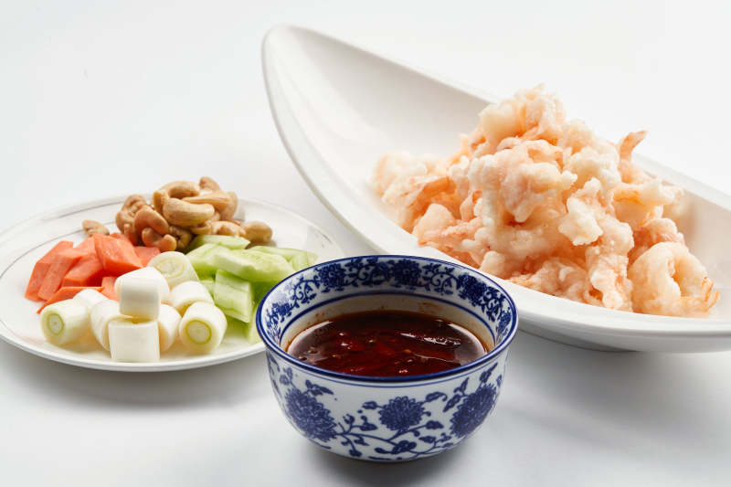 半成品菜宫保大虾仁配料图片