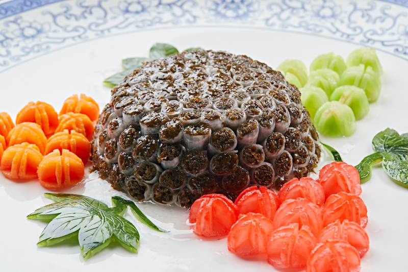 制作精美的艺术凉菜图片