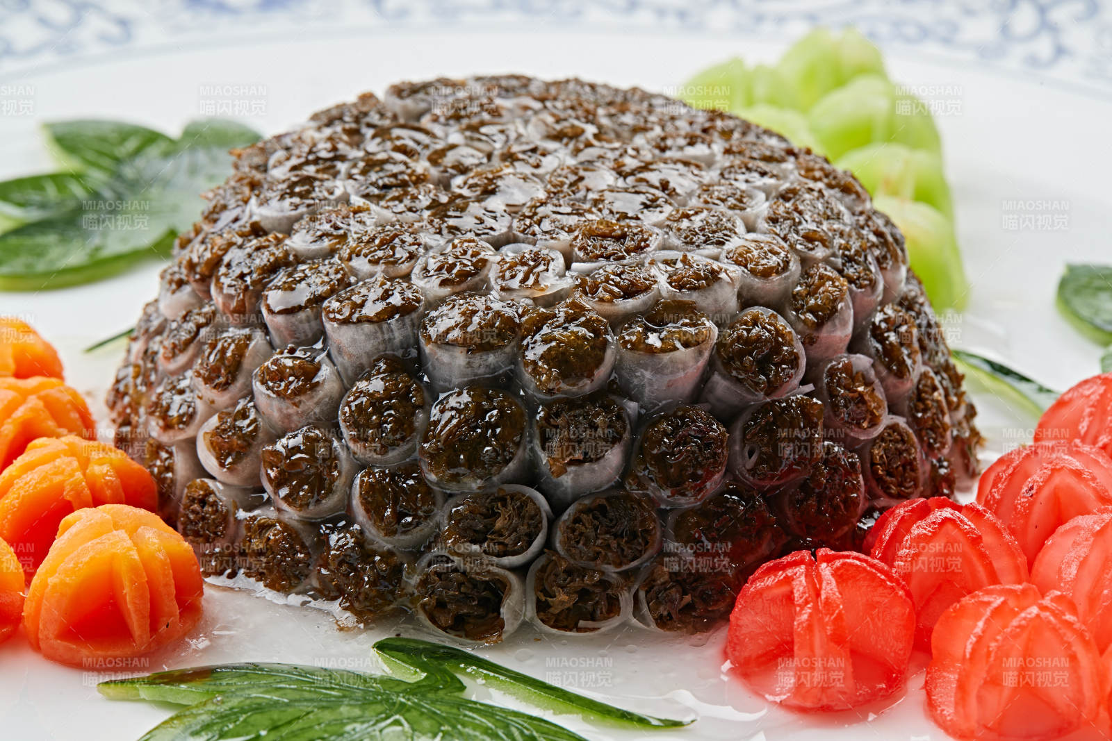 制作精美的艺术凉菜图片