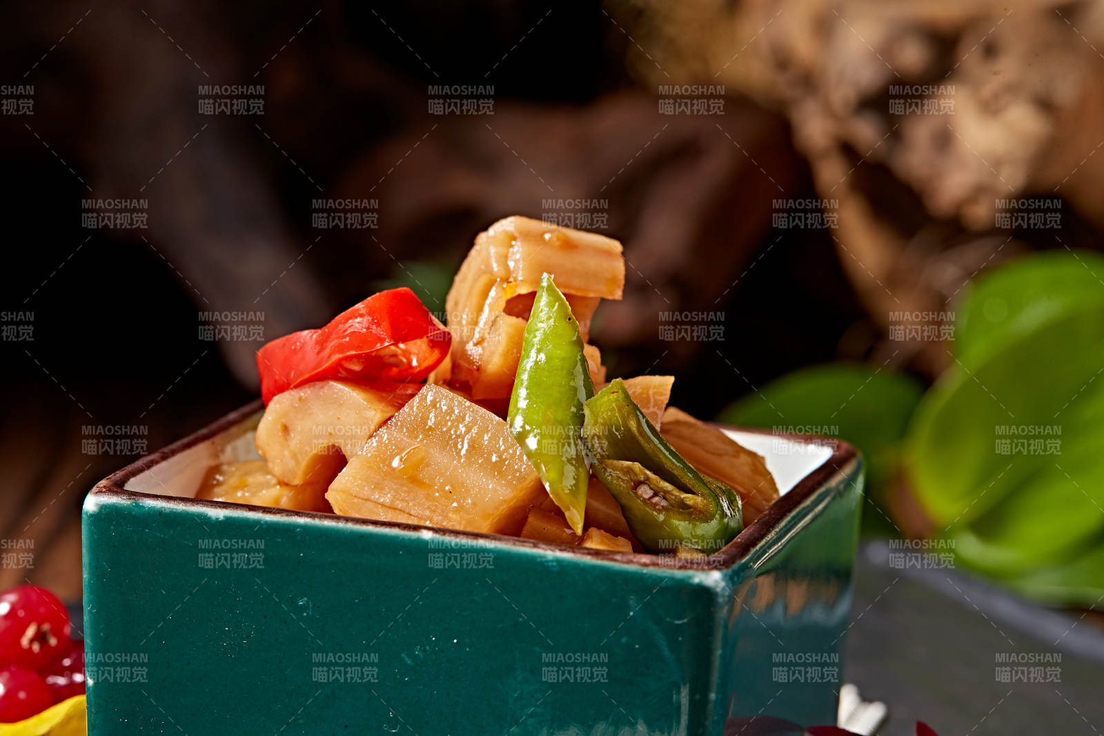 小菜凉菜酸辣藕块图片