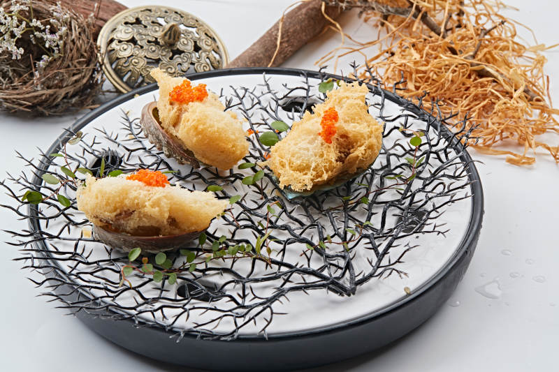 制作精美的艺术凉菜图片