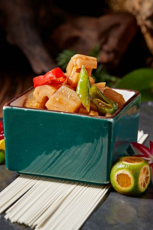 小菜凉菜酸辣藕块图片