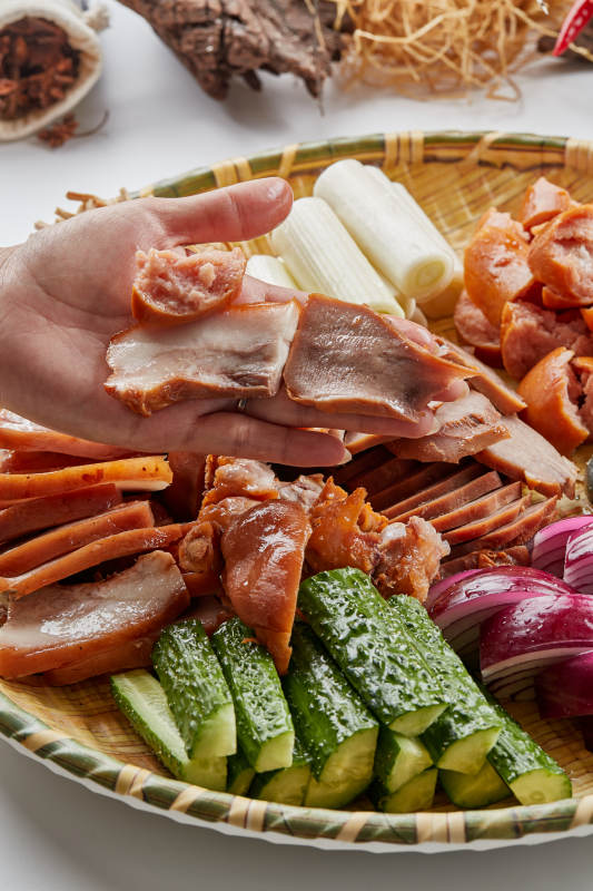 竹制笸箩装的农家大丰收图片