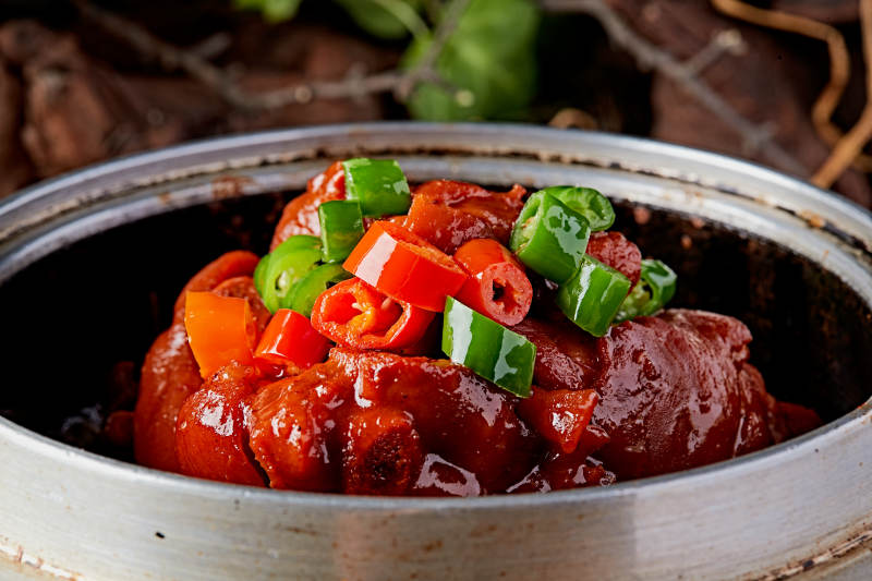 红烧酱猪蹄图片