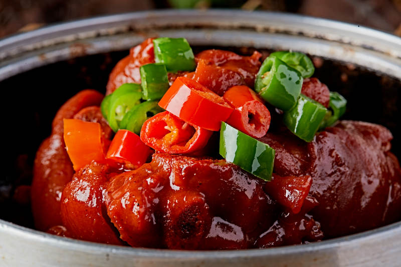 红烧酱猪蹄图片