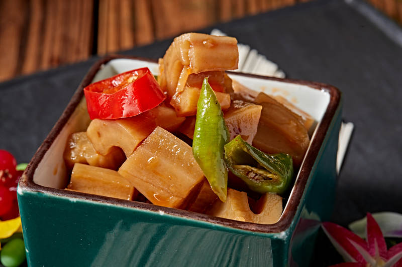 小菜凉菜酸辣藕块图片