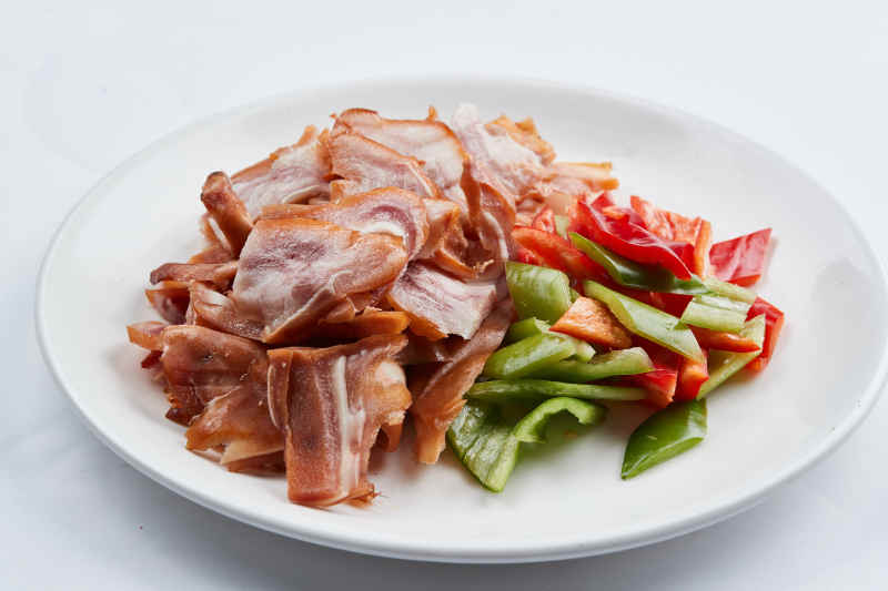 半成品菜辣炒猪头肉配料图片