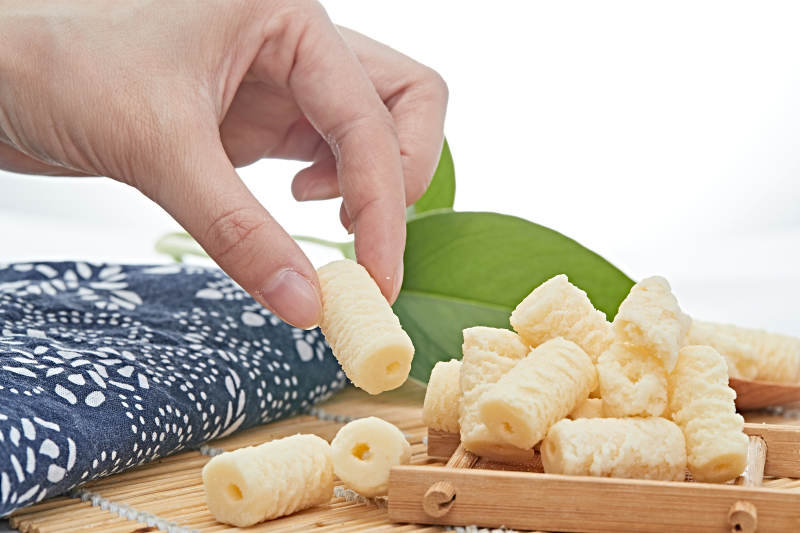 浓香甜美滋味浓郁的蒙族牛奶制品特写图片