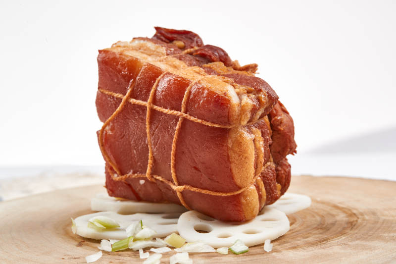 柴沟堡熏肉烟熏五花肉图片