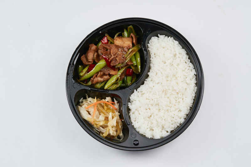 外卖简餐盒饭图片