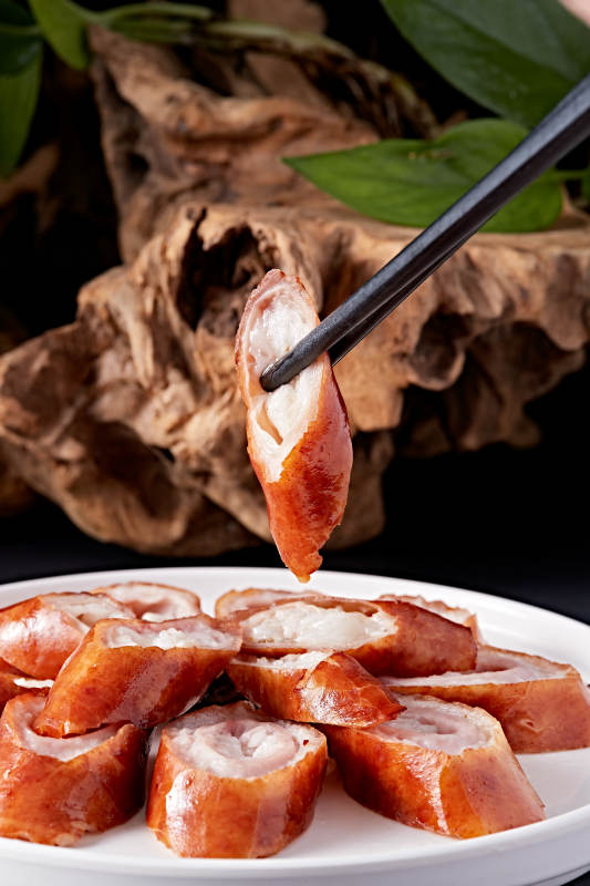 港式茶餐脆皮猪大肠图片