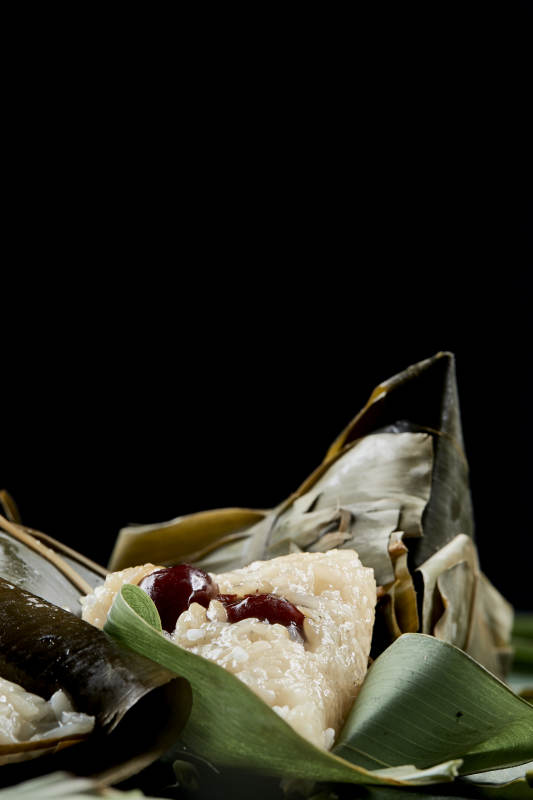 端午节的粽子和原材料图片