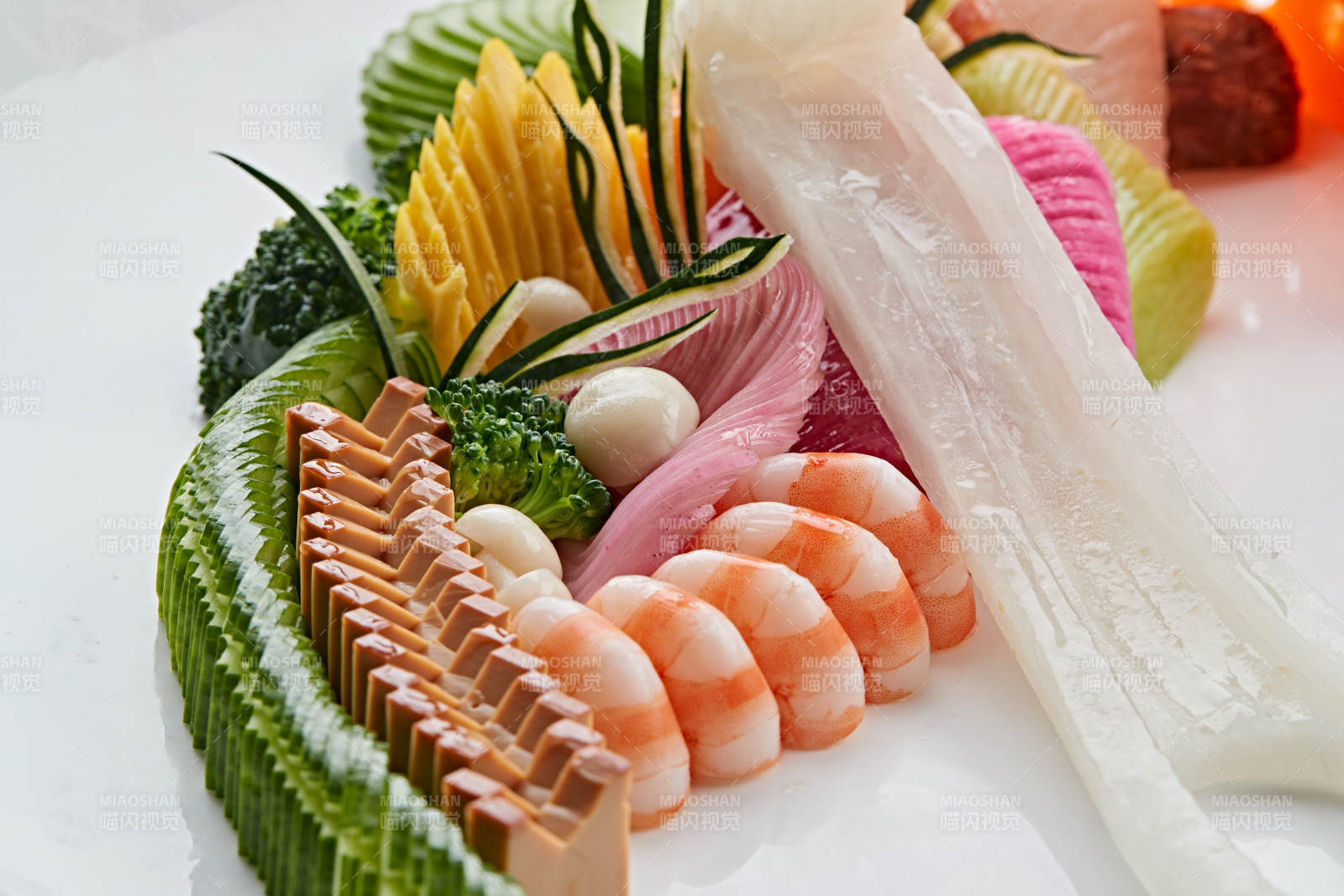 制作精美的艺术凉菜图片