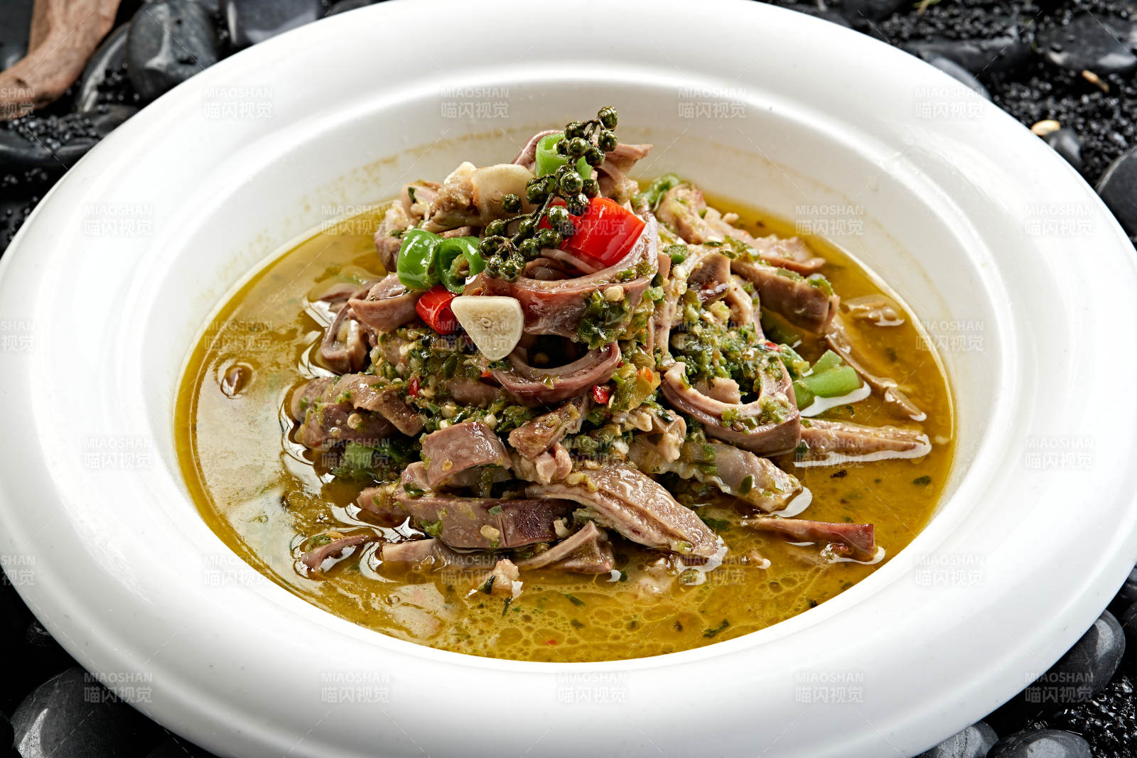 浓汤椒麻肚条图片