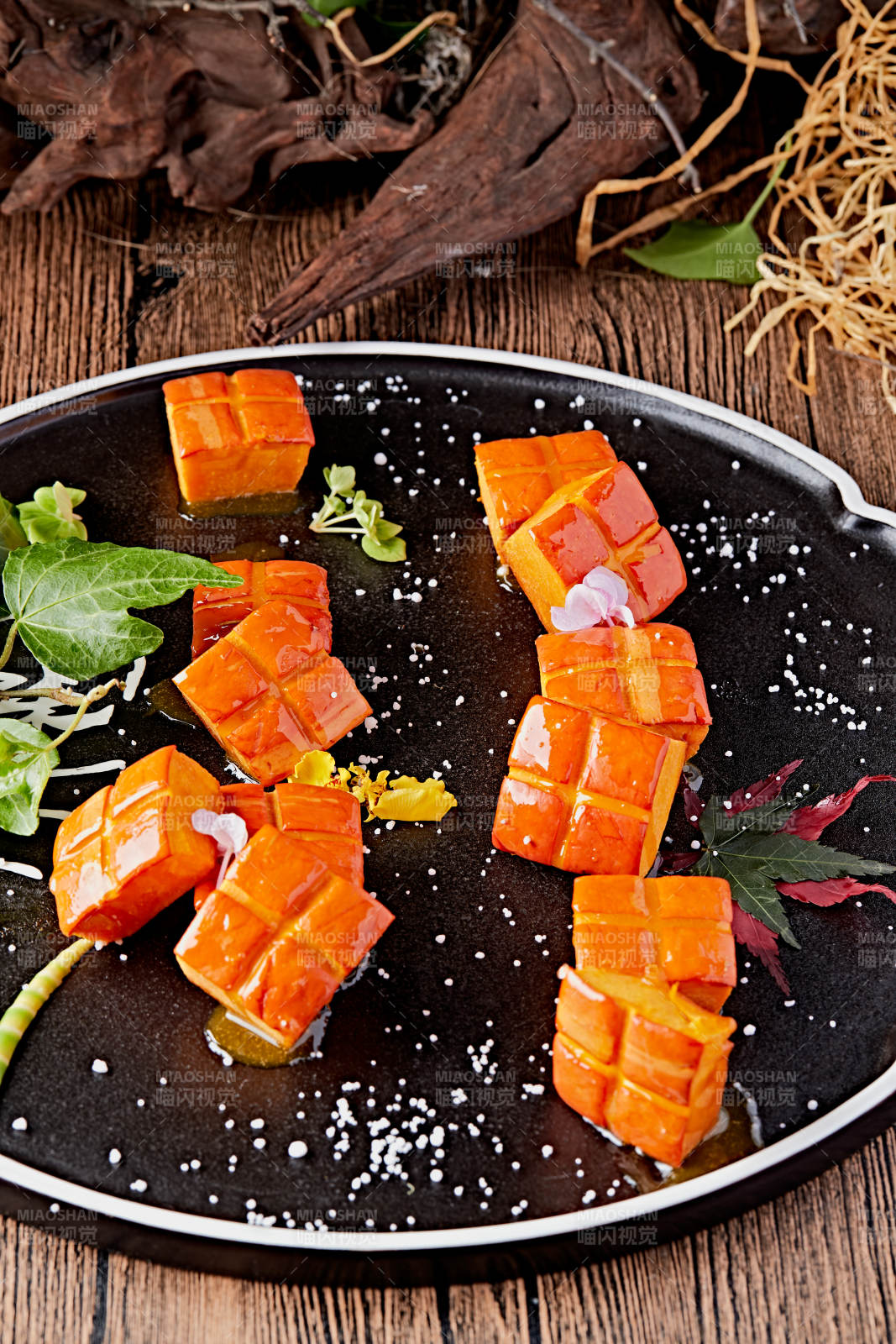 蜂蜜焗南瓜图片