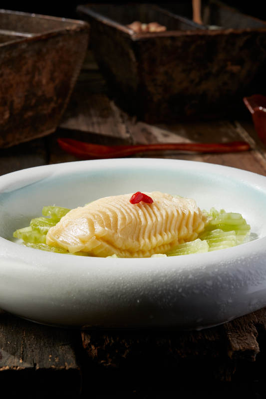 凉拌素鲍鱼图片