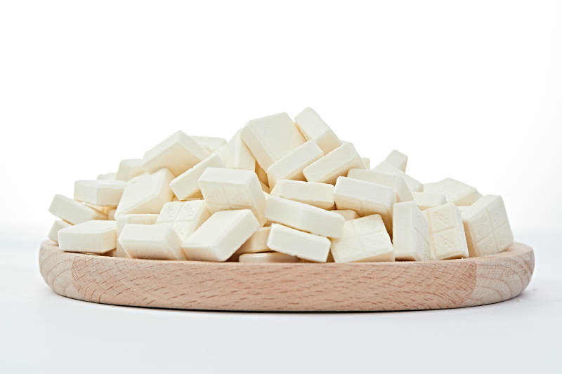 浓香甜美滋味浓郁的蒙族牛奶制品特写图片