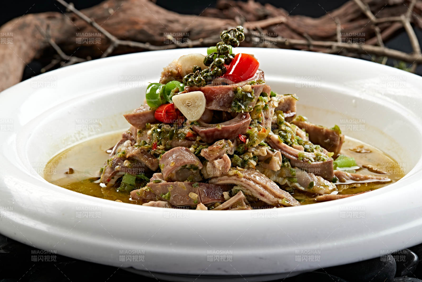 浓汤椒麻肚条图片