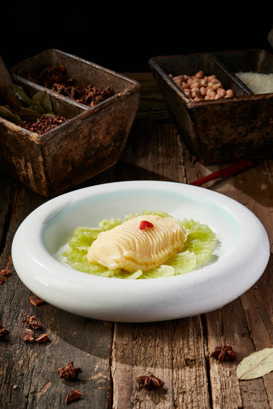 凉拌素鲍鱼图片