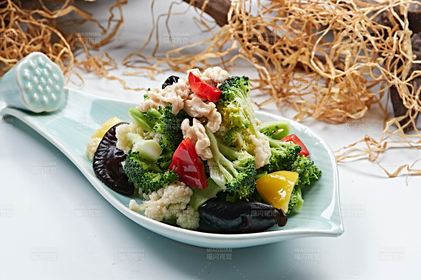 卤汁煮素菜图片