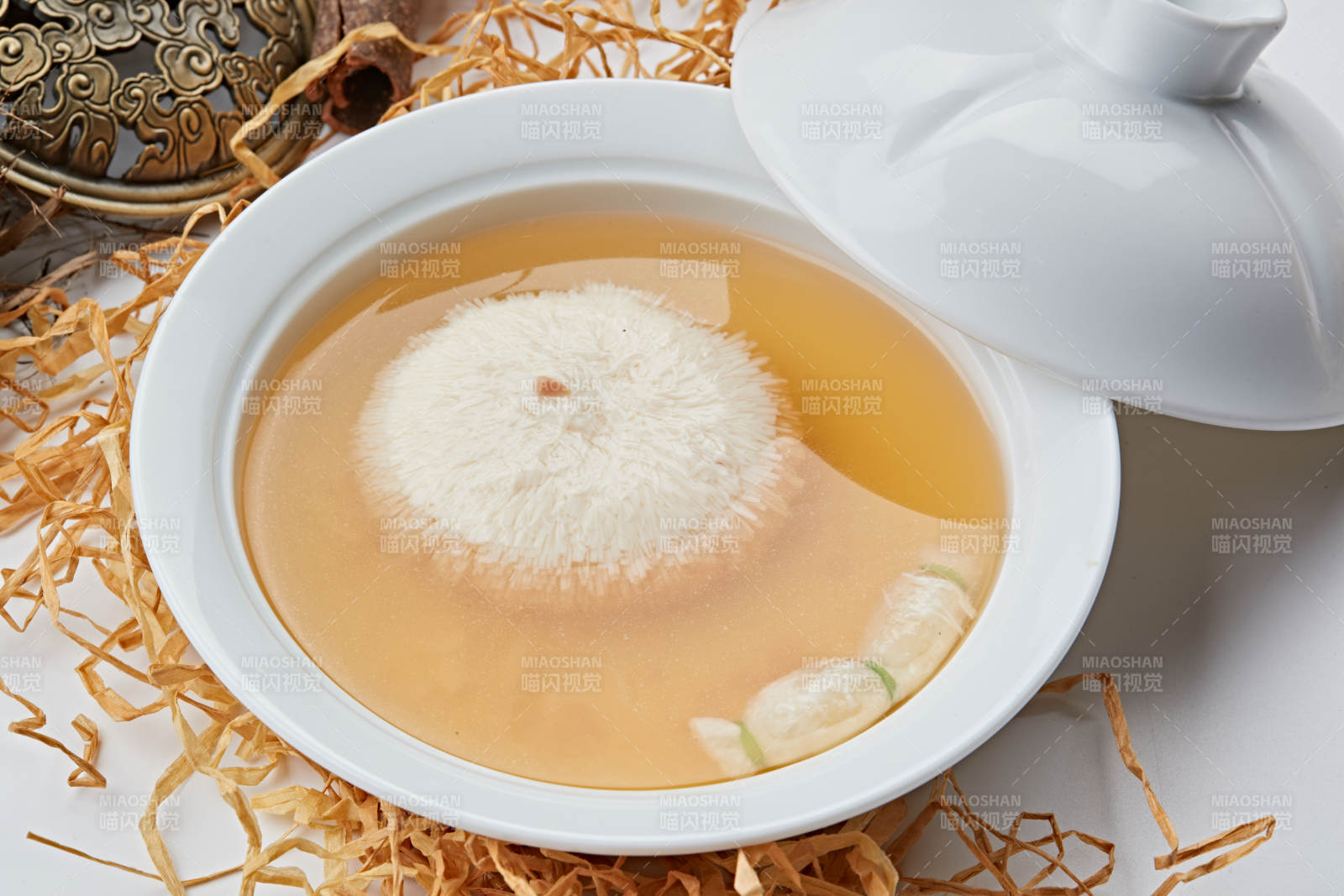 一品上汤炖文菊豆腐图片