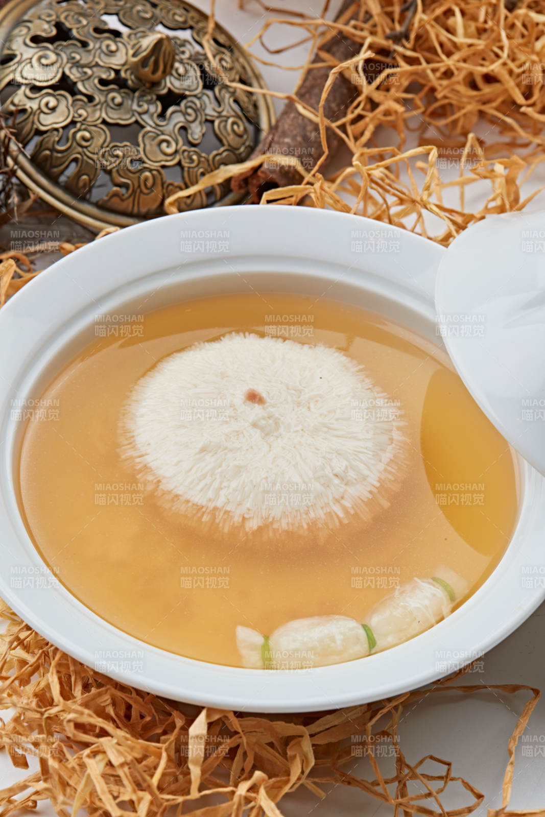 一品上汤炖文菊豆腐图片