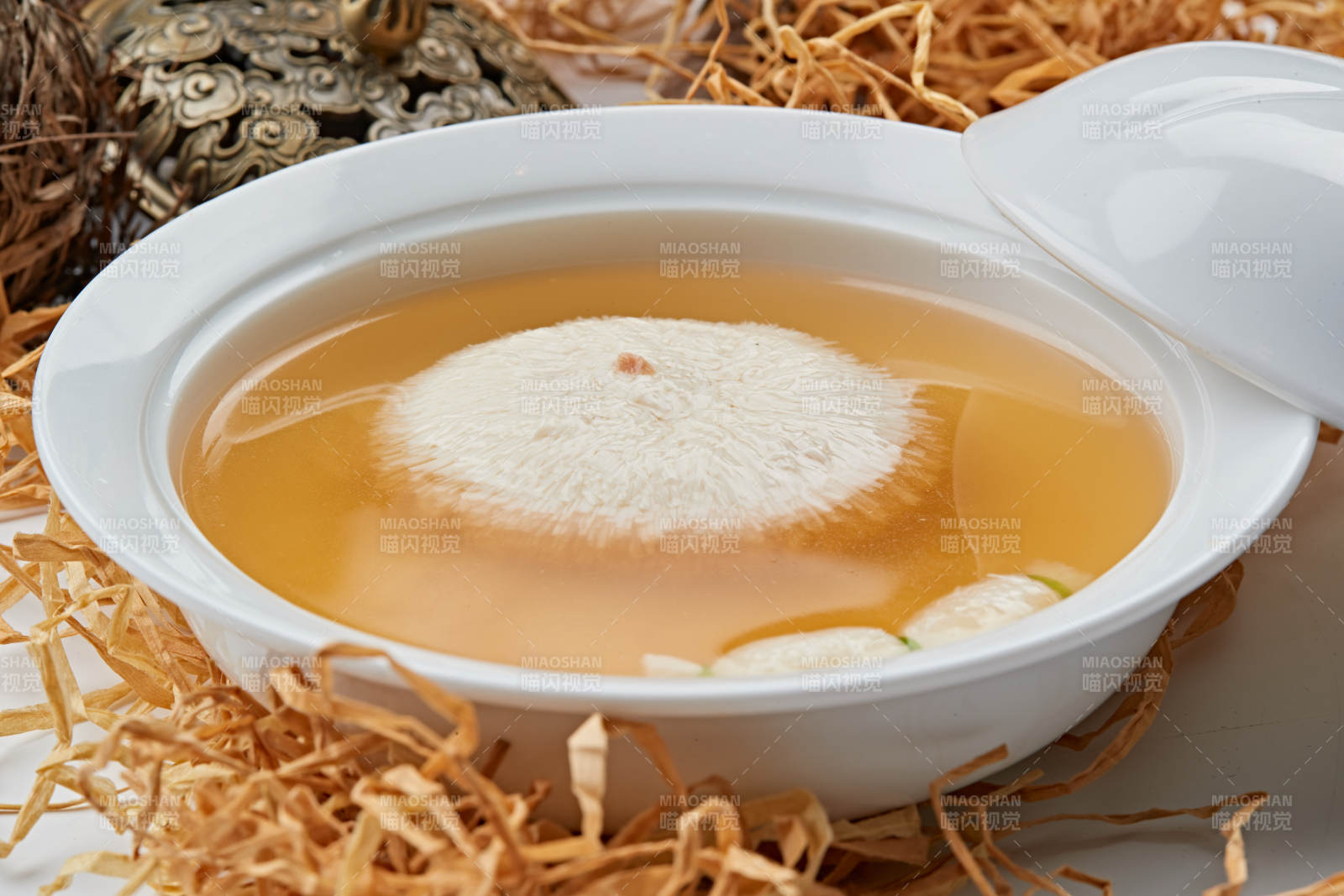 一品上汤炖文菊豆腐图片