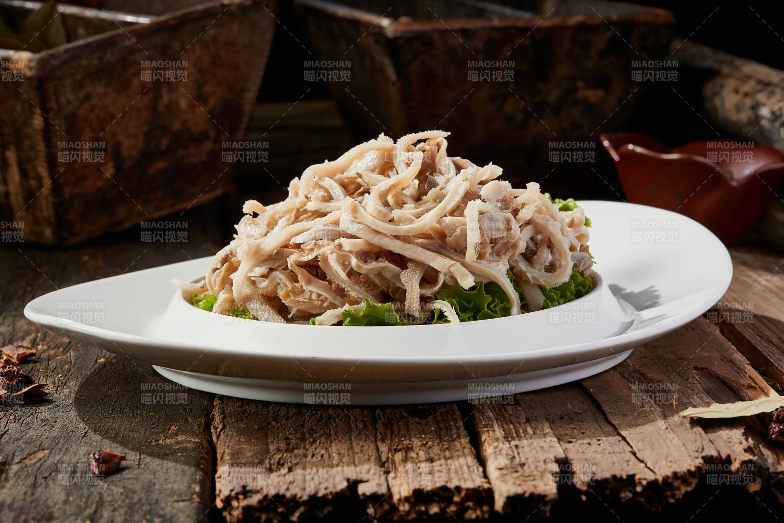 美味凉拌爆肚图片