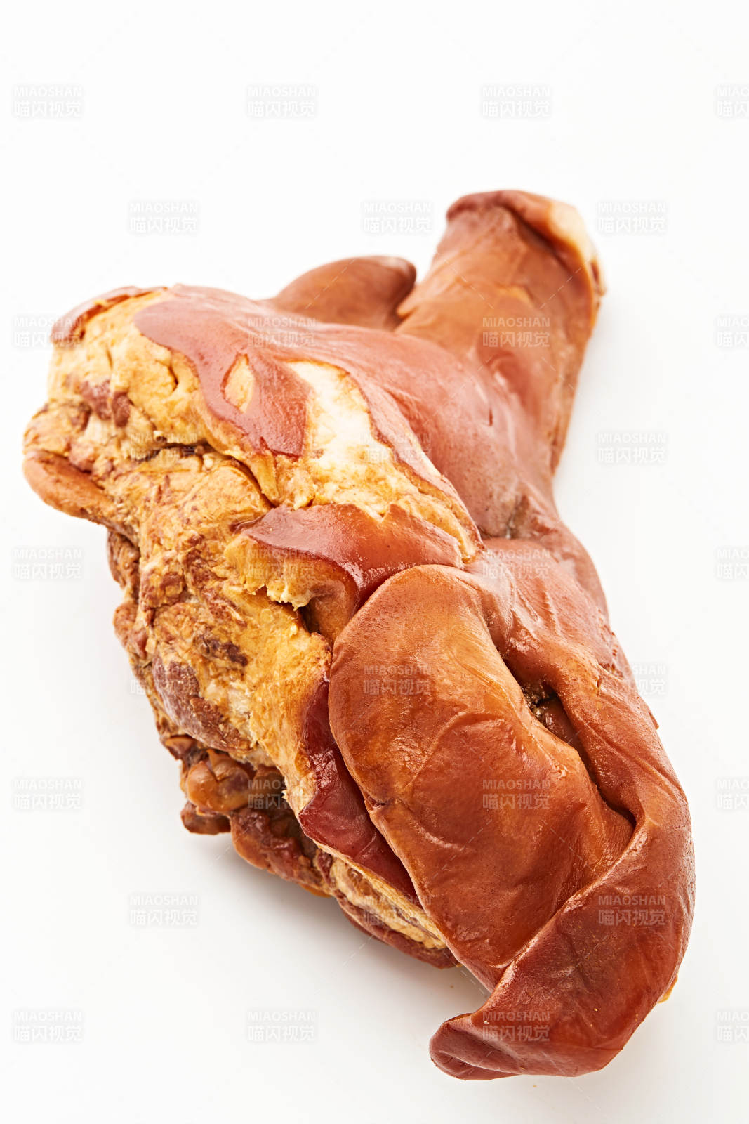 传统熟食美食熏酱卤猪头图片