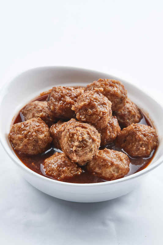 家常炖丸子图片