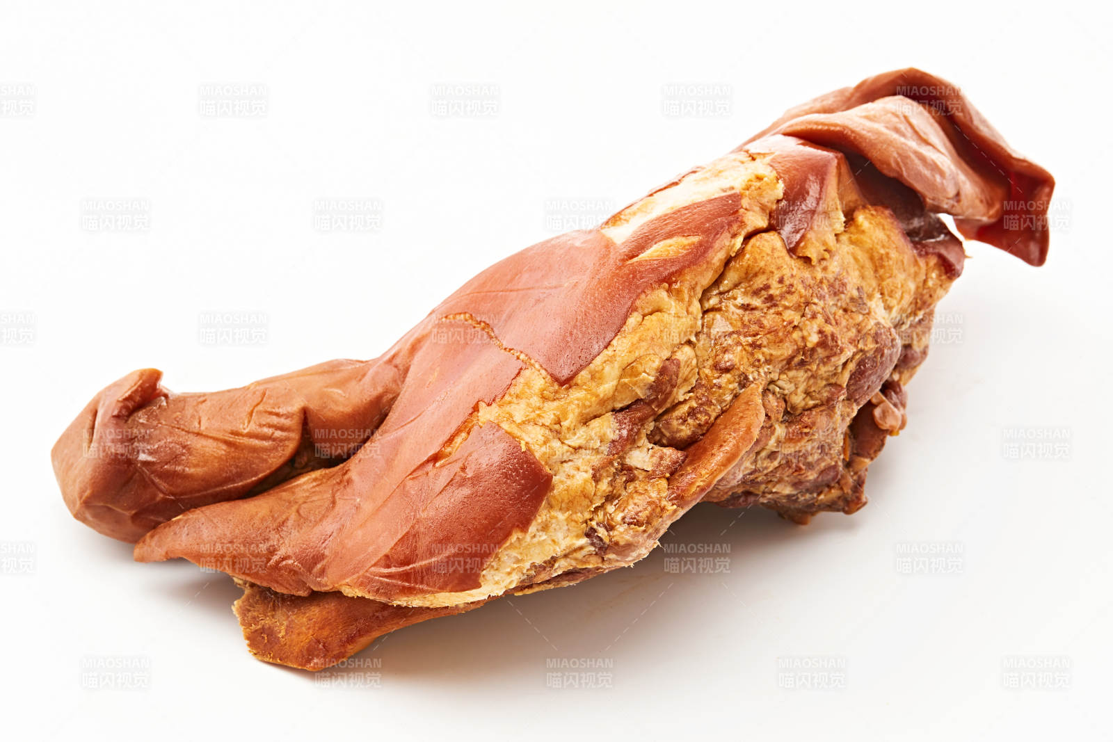 传统熟食美食熏酱卤猪头图片