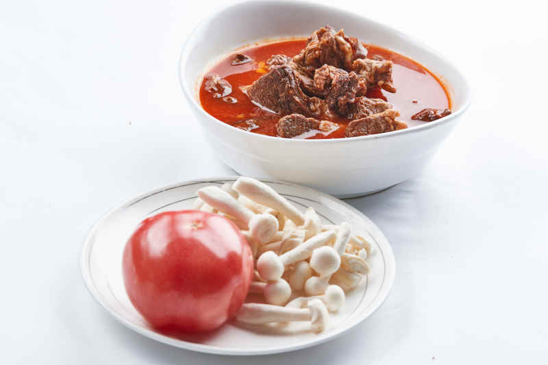 半成品食材西红柿炖牛腩配料图片