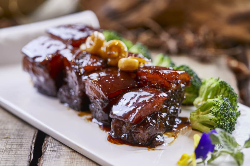 改版收汁东坡肉图片