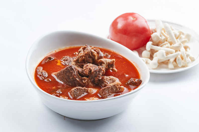 半成品食材西红柿炖牛腩配料图片