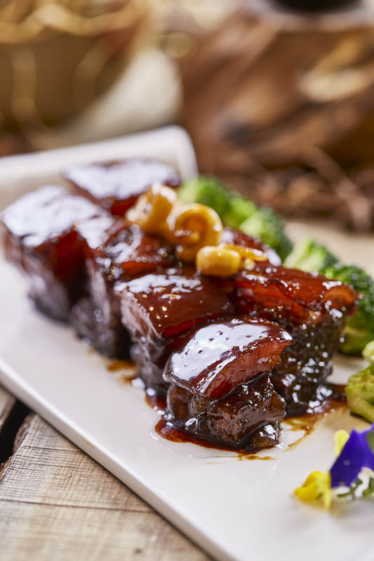 改版收汁东坡肉图片