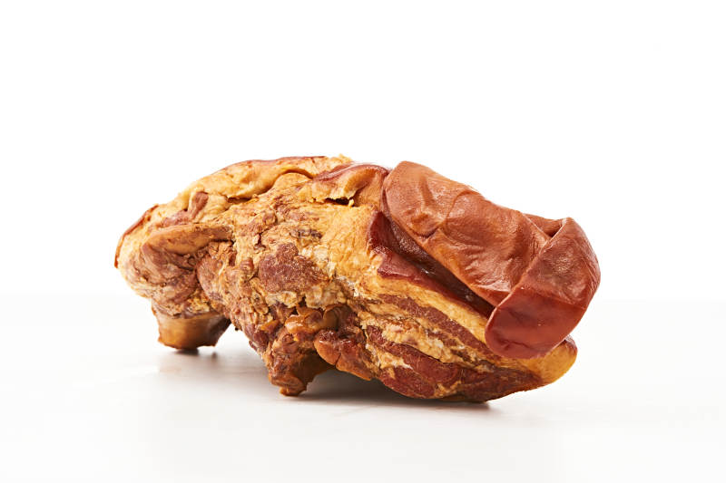 传统熟食美食熏酱卤猪头图片