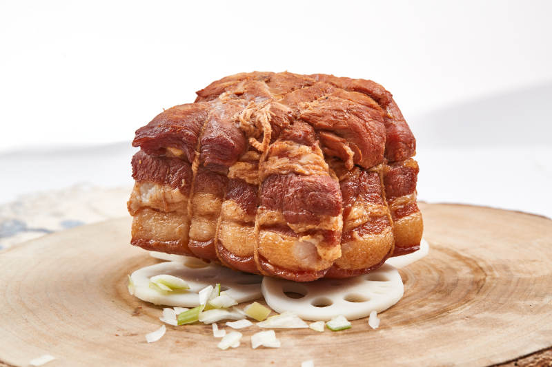 柴沟堡熏肉烟熏五花肉图片