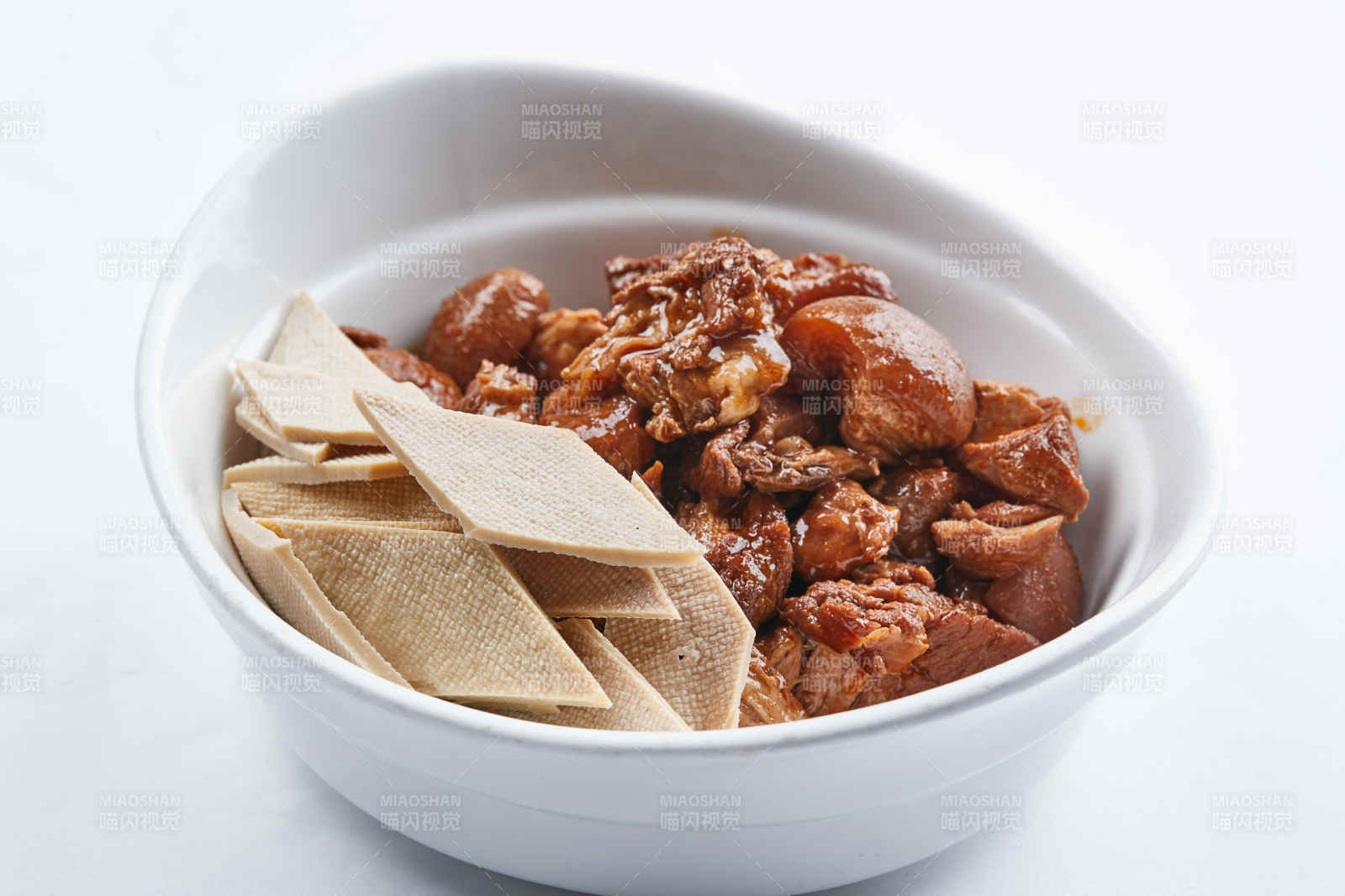 半成品食材豆皮红烧肉图片