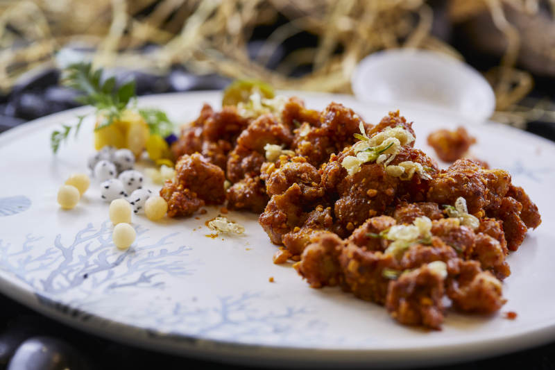 花千骨孜然油炸鸡脆骨掌中宝图片