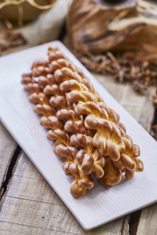 家常炸麻花图片