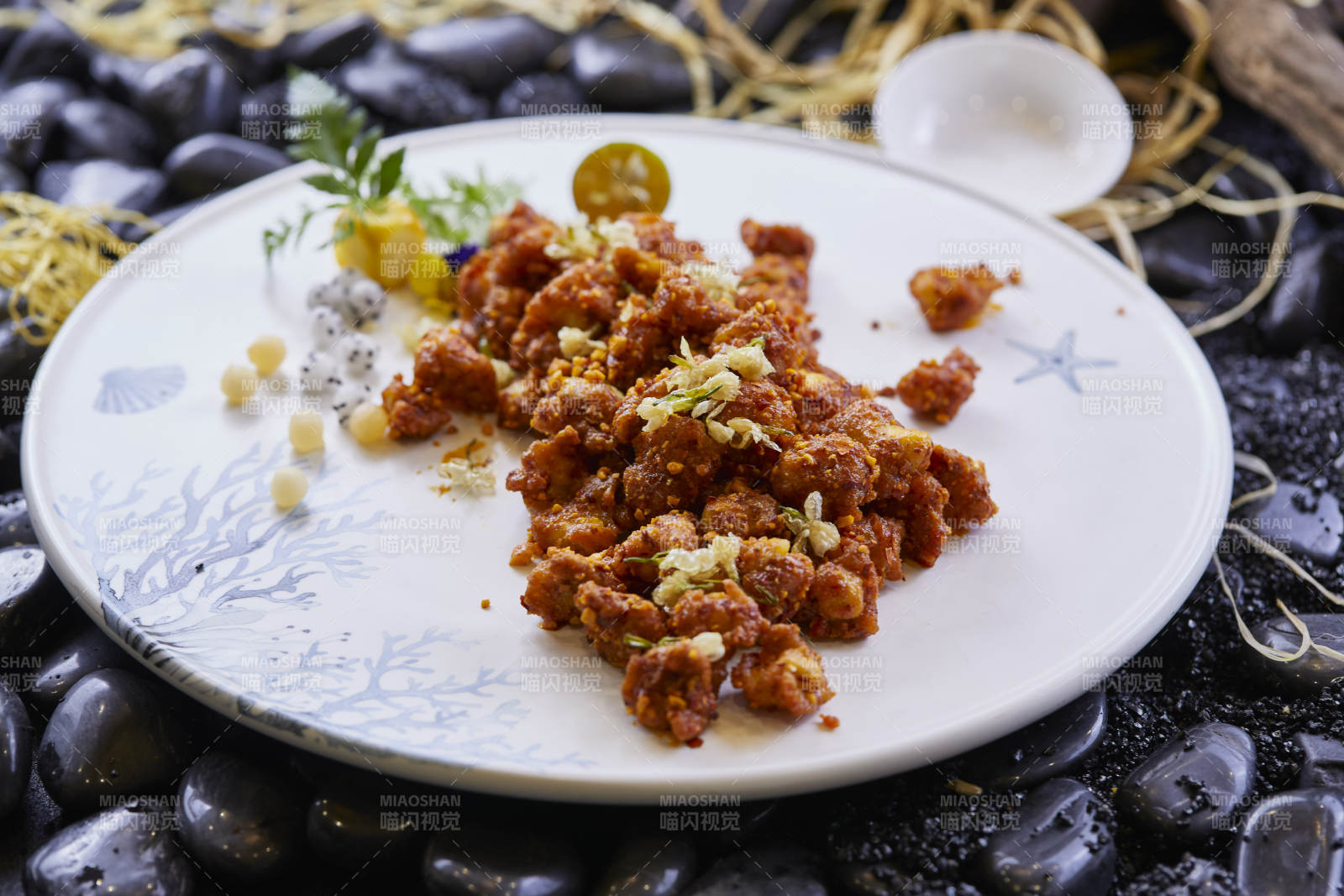 花千骨孜然油炸鸡脆骨掌中宝图片