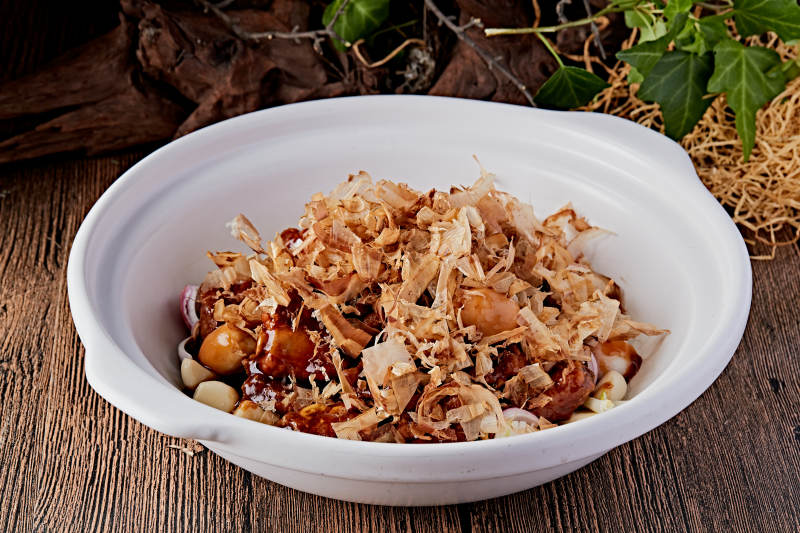 鲣鱼花红烧猪小排图片