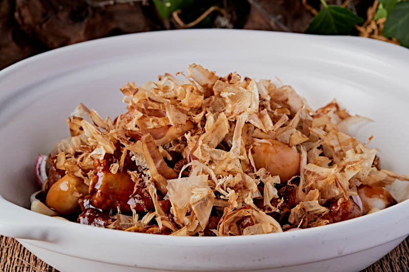 鲣鱼花红烧猪小排图片