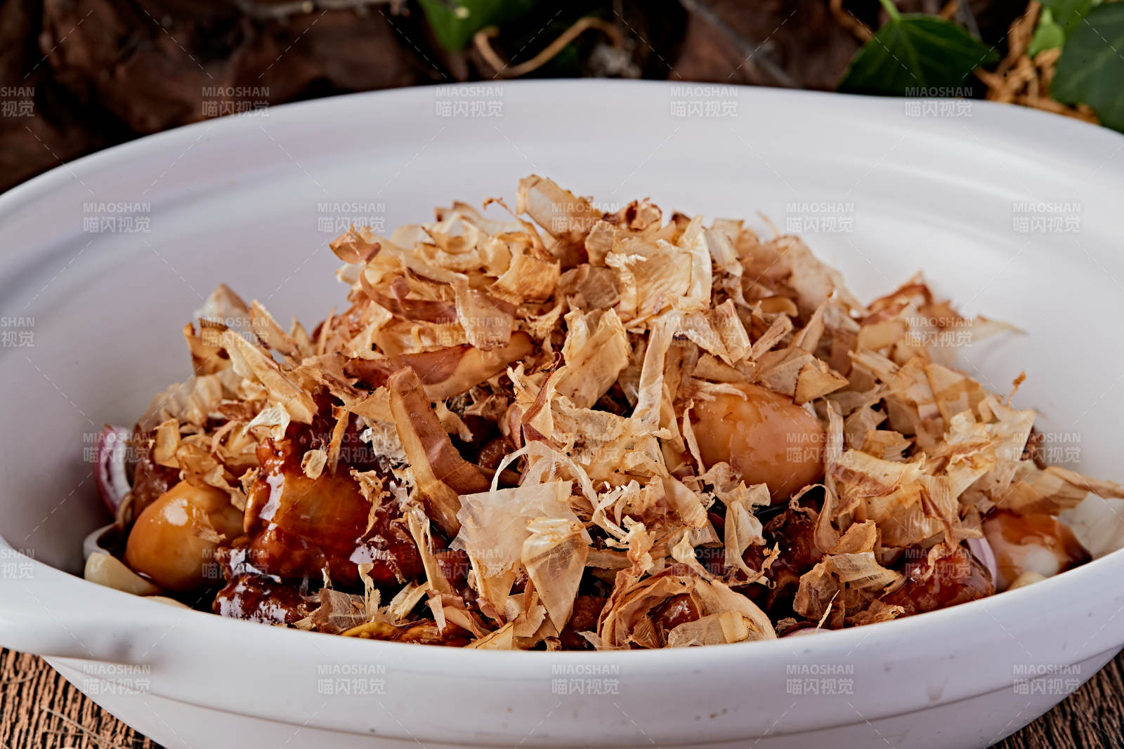 鲣鱼花红烧猪小排图片