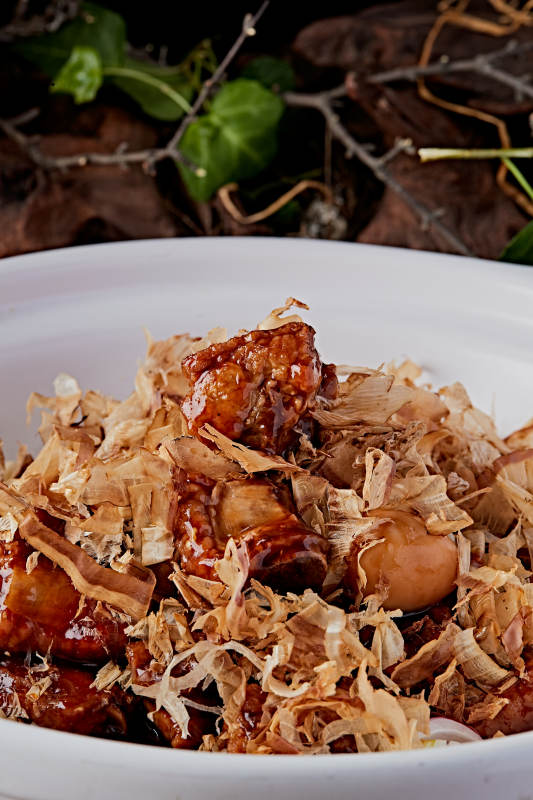 鲣鱼花红烧猪小排图片